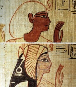 エジプト壁画女性